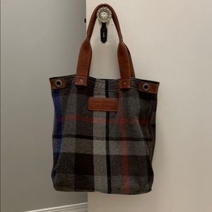 AnF Plaid Tote